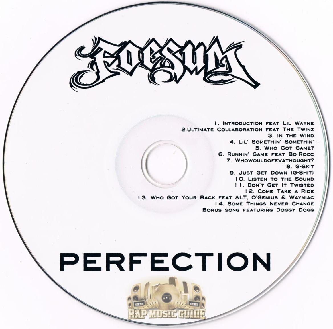 Foesum Perfection Limited Edition Cd Rap Music Guide